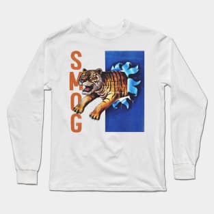 Smog - - - - Retro Style Fan Artwork Long Sleeve T-Shirt